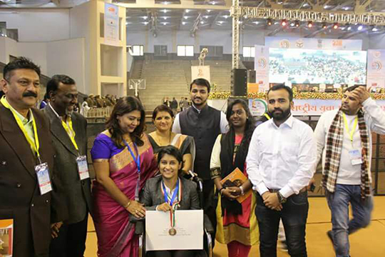 National youth award Diksha Dinde