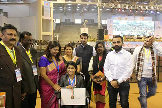 National youth award Diksha Dinde National youth award Diksha Dinde